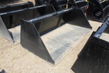 UNUSED 74'' SNOW/LITTER BUCKET