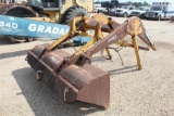 SALVAGE ROW -JOHN DEERE LOADER OFF BACKHOE