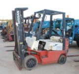 SALVAGE ROW NISSAN 40 FORKLIFT