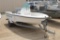 17' Fishing Boat - Center Console - Single Axle Trailer - NO REGISTRATION - NO TITLE