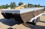 18' DECK PONTOON BARGE