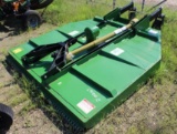 84'' Deck Rotary Cutter w/ 85HP Gearbox - Slip Clutch - Safety Chains - (2) Tail Wheels