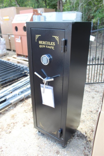 HERCULES FIREPROOF 14 GUN SAFE