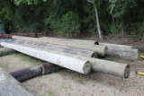 LOT OF (11) ELECTRICAL POLES