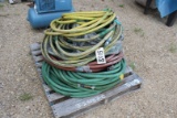 PALLET OF AIR HOSES