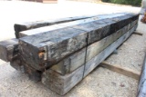 LOT OF ANTIQUE BEAMS