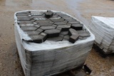 PALLET OF GREY PAVERS