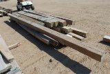 LOT OF WOOD POLES