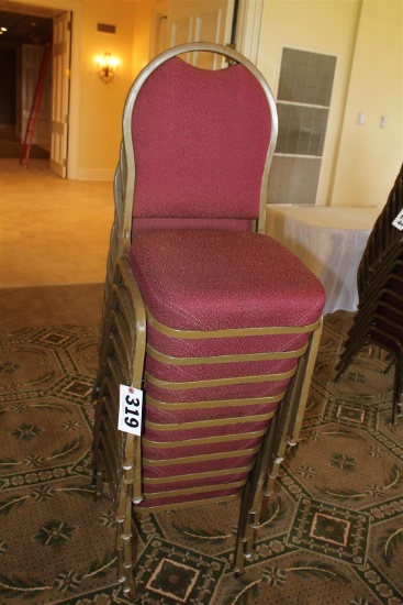 (10) BANQUET CHAIRS