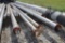 Lot of (8) Various Size Stainless Shafts