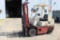 Nissan 50 Diesel Warehouse Forklift - 2 Mast - 5000lb Capacity - SN: CEH02A25B