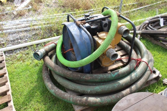 Lot of ML Pump w/ Suction Hose & Discharge Hose