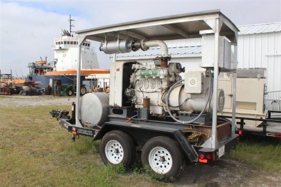 Magna Plus 3Phase 480Volts Gen 2014 Felling Tag Trailer - 1800 RPM - Detroit 471 Eng -