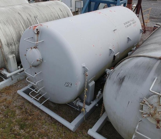 Bulk Compressor Tank - 1000 Cubic Feet Volume - SN: 101220-1