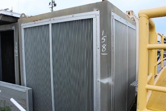 6' 6" x6' 6" x 7' Aluminum Pump House