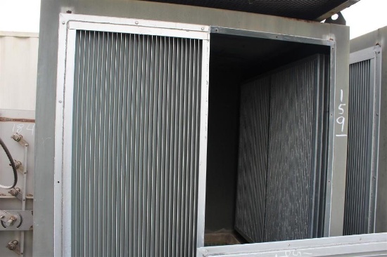 6' 6" x6' 6" x 7' Aluminum Pump House