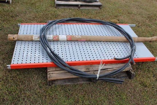 Pallet of Misc Shelf & Copper Wire