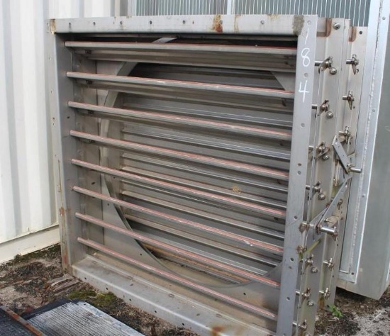 (2) Aluminum Shutter for Fans