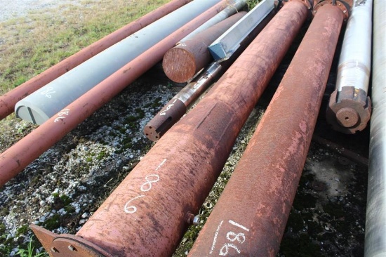 Lot of Misc Steel Pipe w/ 1 Propeller Shaft