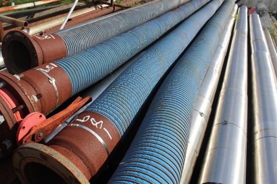 (4) Pieces of 8" Suction Hoses