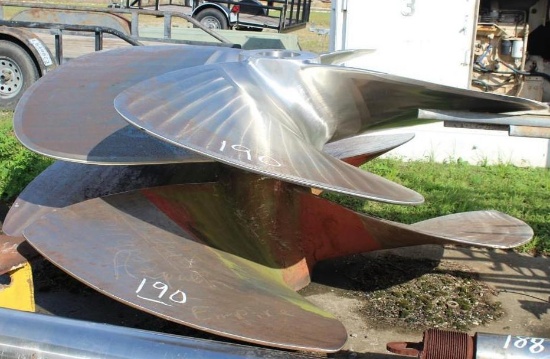 Lot of (2) LH Propellers - 90"x67" - 7 1/4x8 1/4 Bore
