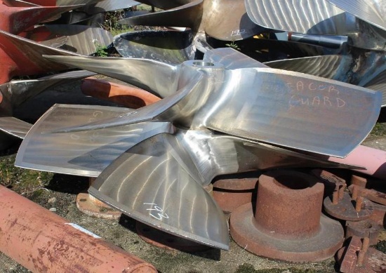 Lot of (1) RH & (1) LH Propellers - 69"x66" - 4"x5" Bore