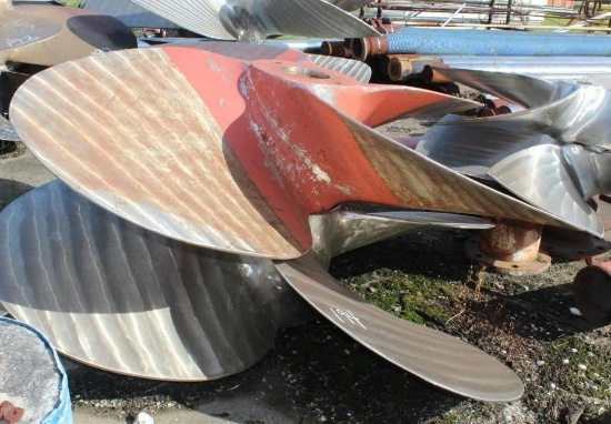 Lot of (2) LH Propellers - 89" - 9" Bore