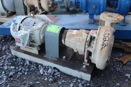 Aurora Pentair Pump - 2.5x3x9 - SN: 98-13477-1- US Electrical Motor - 1750 RPM - 5HP