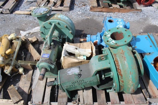 Pallet of Halco 6x5x14 Pump, MCM 4x5 Pump, Marlow Pump