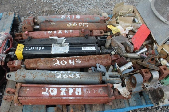 Pallet of Misc. Hyd Rams