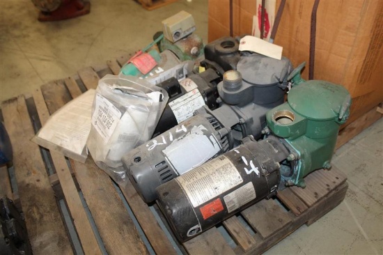 Lot of (4) Jacuzzi Well Pumps - Fresh Water