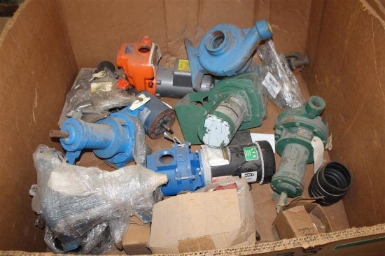 Large lot of pumps - Electric Motors - Valve