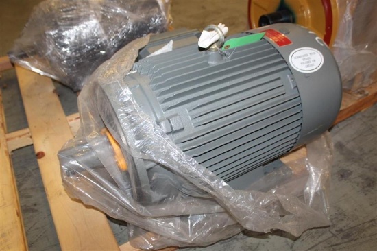 Worldside Elec. Motors Model WWE50-18 526TC 1775 RPM - 50Hp -3 Phase