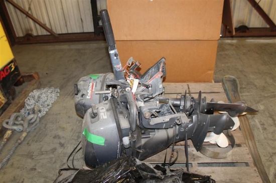 Lot of Boat Motos - Yamaha 40 - Yamaha 20 (Parts)