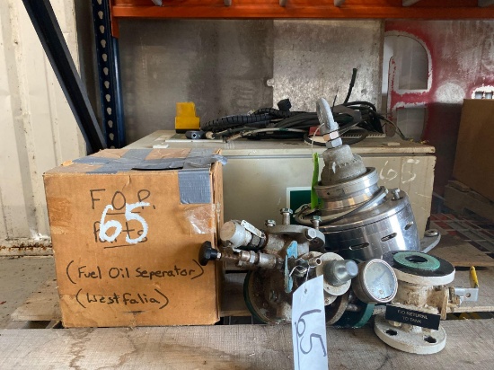 Lot of Misc Control Box - Fuel & Oil Separartors - Valve
