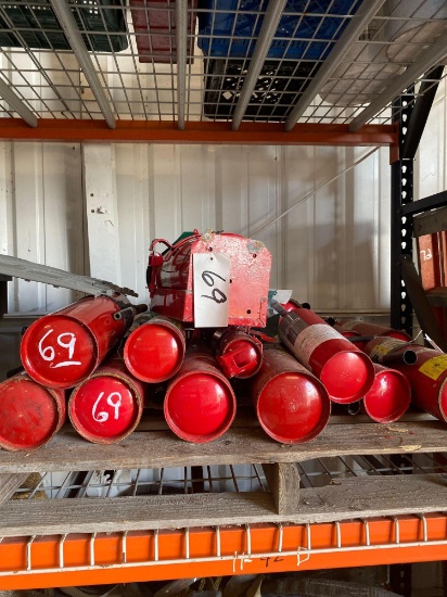 Large lot of Fire Extinguishers