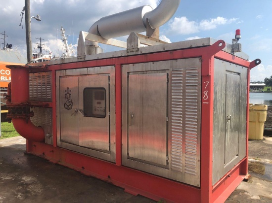 Caterpillar Fire Fighting FFS Unit- Engine C-18 Model SN: JLE00121