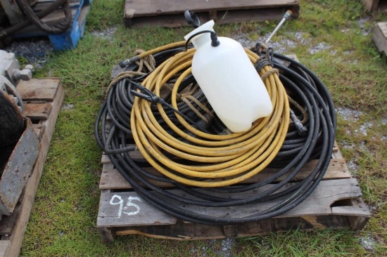 Lot of Misc Pressure Washer Hose