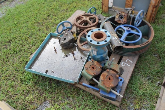 Pallet of Misc Valve Parts