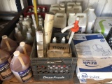 Lot of Misc Cleaning Supplies w/ Toilet Seat