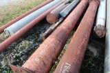 Lot of Misc Steel Pipe w/ 1 Propeller Shaft