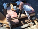 Pallet of Misc Mineral Oil System & Steel Plate