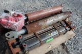 Pallet w/Rams and Air Regulators