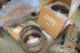 Pallet of Misc Rigging Harness, Fall Rest, Metal Exhaust Flex (2 Different Sizes)