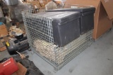 (2) Work Boxes w/ Contents - Electric Parts