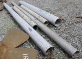 Lot of Aluminum & Stainless Pipe