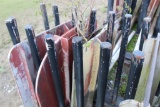 Lot of (5) Ship Rudders