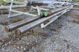 Lot of (7) Misc Size Stainless Shafts- Approx. 20'-25'