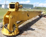 Crane Boom - Approx. 50' Boom Section - Electric Hyd. Pump & Pedestal