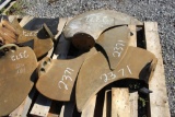 Pallet of (4) Fundhemar HRP5000 Thruster Blades